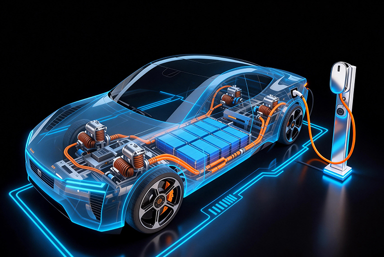 Solution for High-Voitage Wiring of New Energy Vehicles