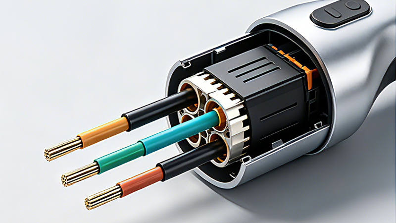 High-current Internal Harnesses of DC Fast Charging Guns