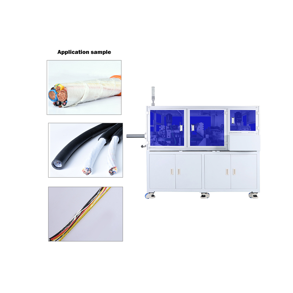 HS-880XZ-400 Fully Automatic Wire Cutting and Stripping Machine(Rotary Blade)