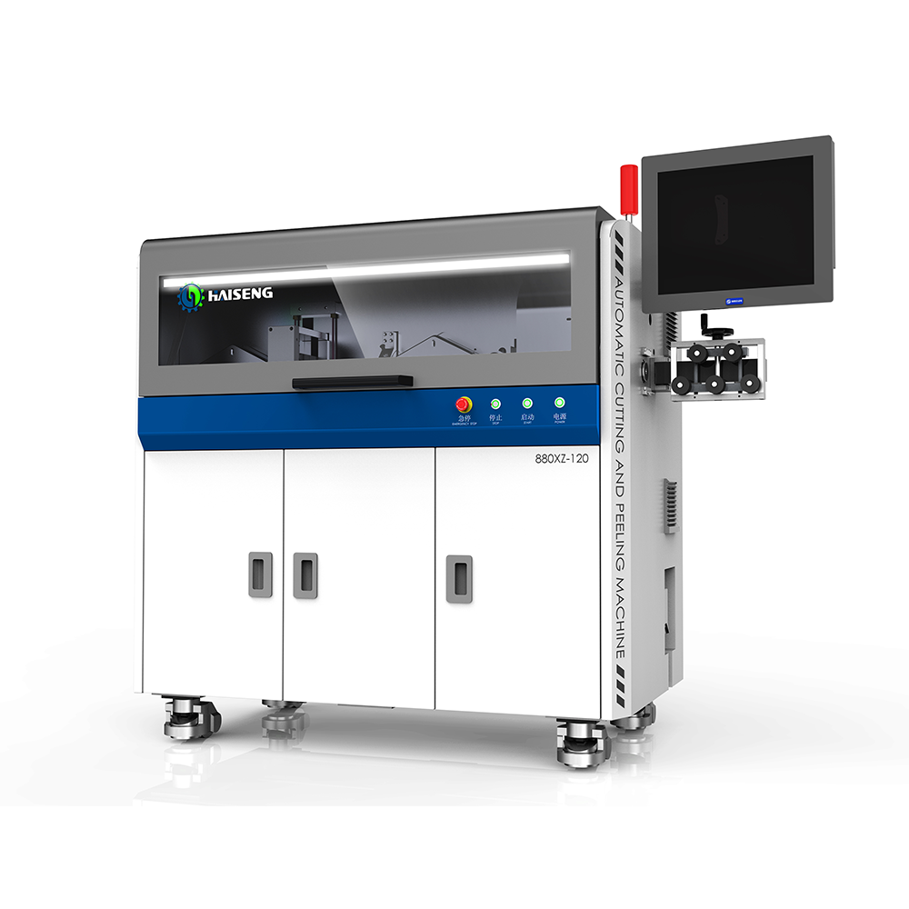 HS-880XZ-120 Fully Automatic Wire Cutting and Stripping Machine(Rotary Blade)